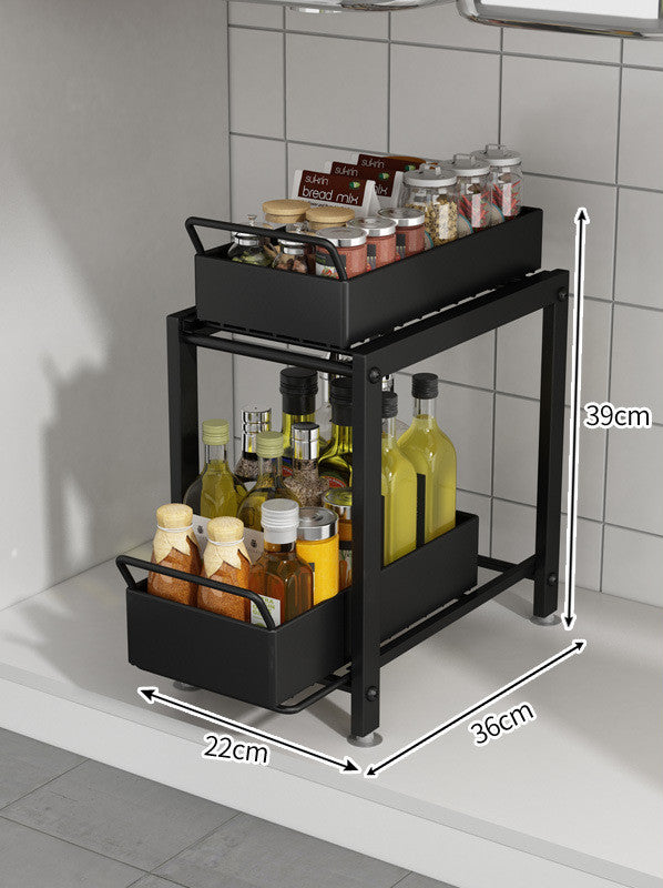 Pull-Out Cabinet Organiser Rack