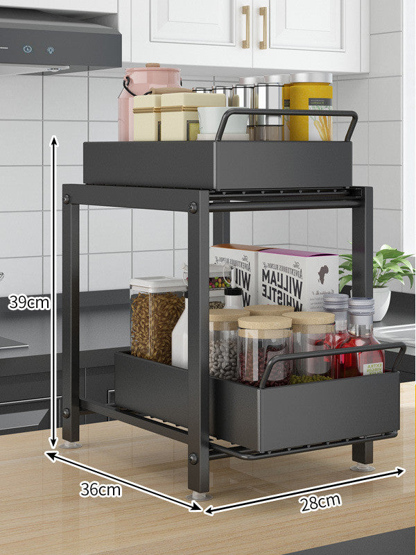 Pull-Out Cabinet Organiser Rack
