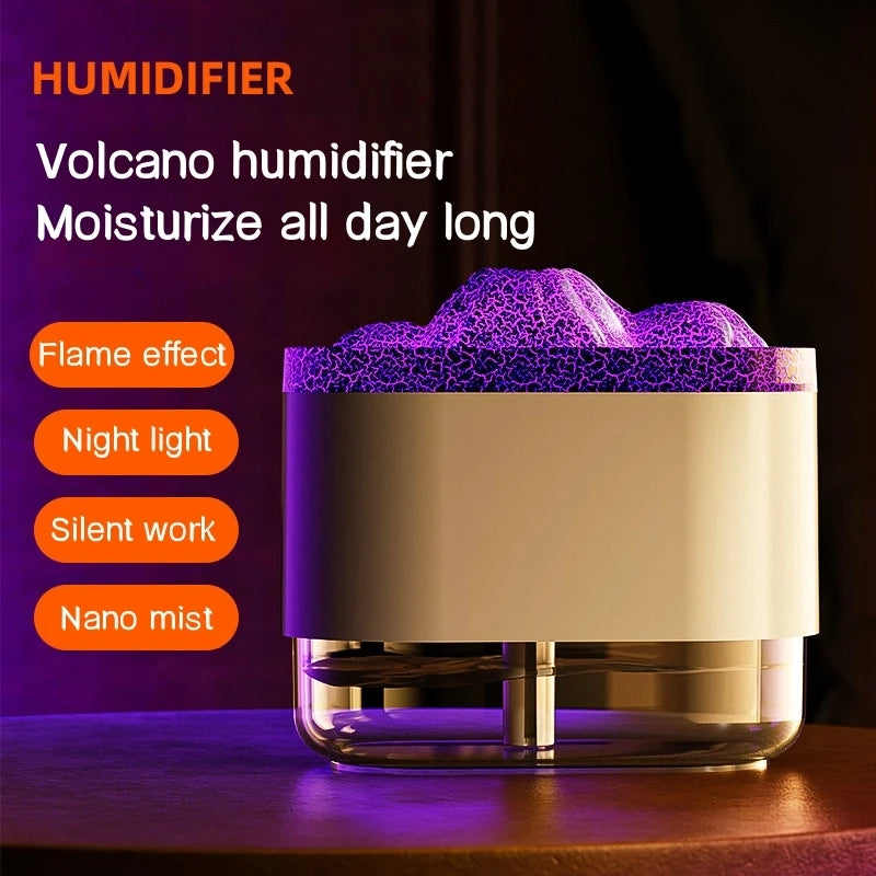 Volcanic Aroma Diffuser Night Light
