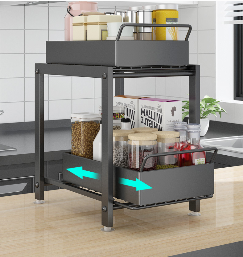 Pull-Out Cabinet Organiser Rack