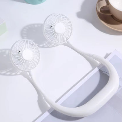 Leafless Neck Fan – Hands-Free Portable Personal Cooler